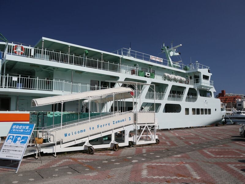 The Ferry Zamami at Naha