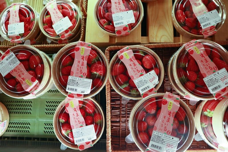 seasonal and affordable strawberries