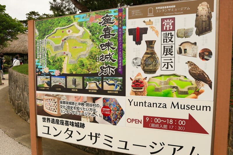 Museum info board