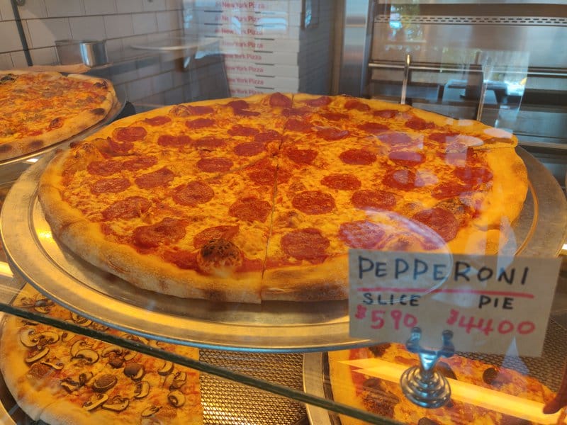 Pepperoni Pizza New York Style